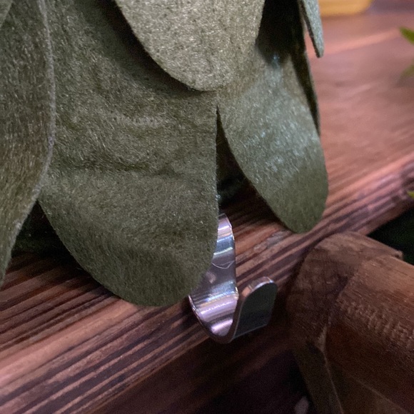 Pottery Barn Lids Decorative and Delightful Felted Faux Tree Stocking Holder🌲 - Picture 10 of 15